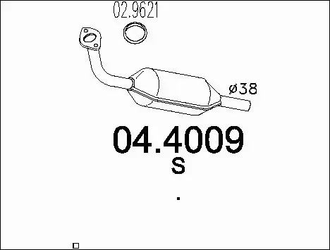 Catalytic Converter (04.4009)