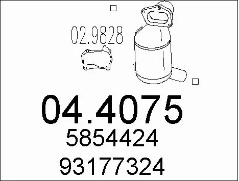 Catalytic Converter (04.4075)