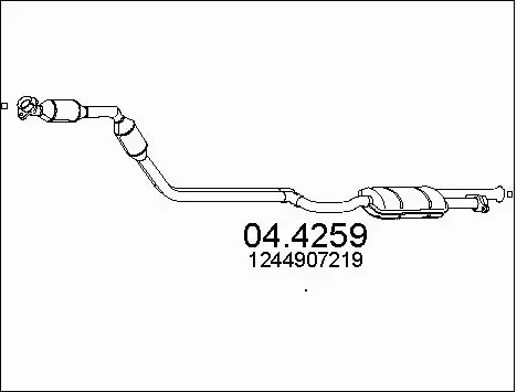 Catalytic Converter (04.4259)
