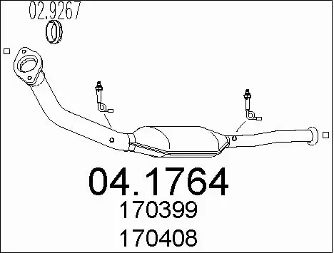 Catalytic Converter (04.1764)