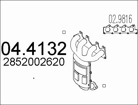 Catalytic Converter (04.4132)