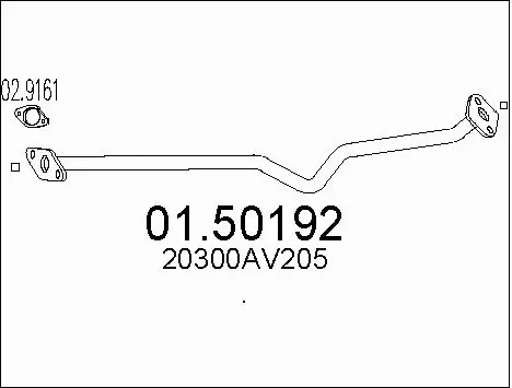 Centre Muffler (01.50192)