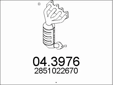 Catalytic Converter (04.3976)