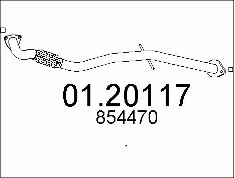 Exhaust Pipe (01.20117)