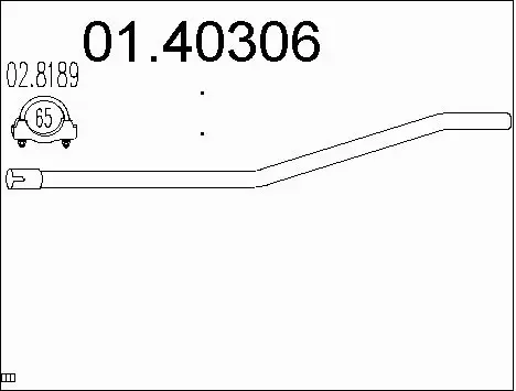 Exhaust Pipe (01.40306)