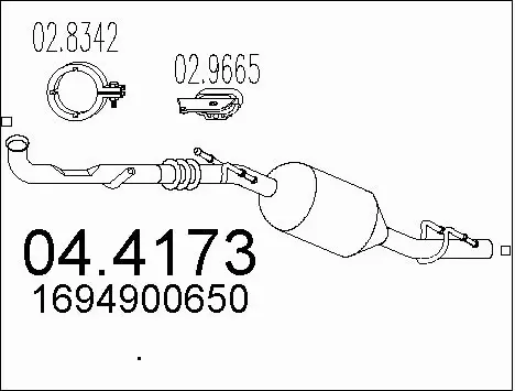Catalytic Converter (04.4173)