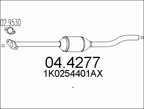Catalytic Converter (04.4277)