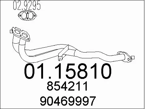 Exhaust Pipe (01.15810)