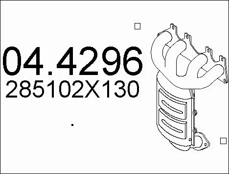 Catalytic Converter (04.4296)