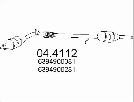 Catalytic Converter (04.4112)