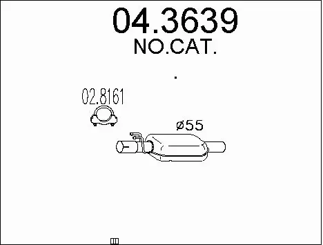 Catalytic Converter (04.3639)