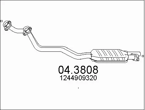 Catalytic Converter (04.3808)