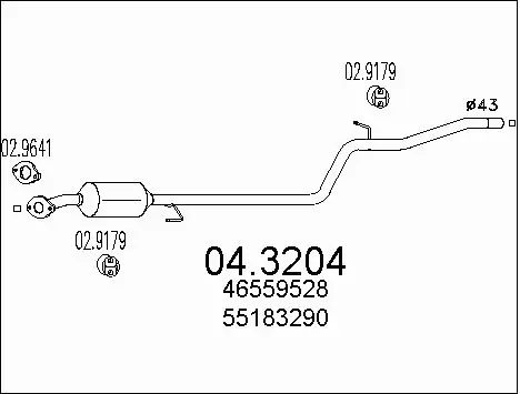Catalytic Converter (04.3204)