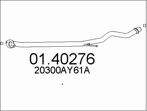 Exhaust Pipe (01.40276)