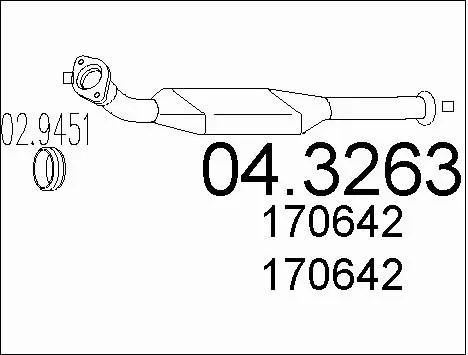 Catalytic Converter (04.3263)