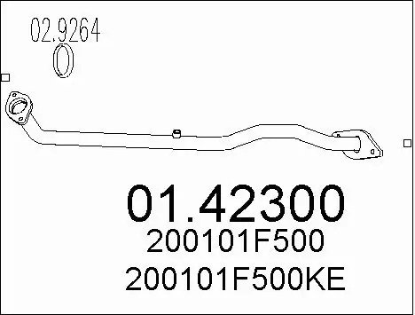 Exhaust Pipe (01.42300)