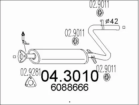 Catalytic Converter (04.3010)