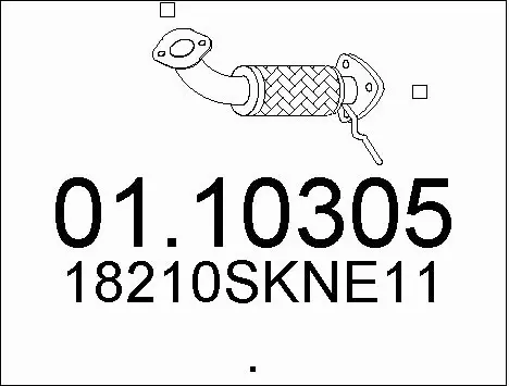 Exhaust Pipe (01.10305)