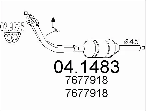 Catalytic Converter (04.1483)