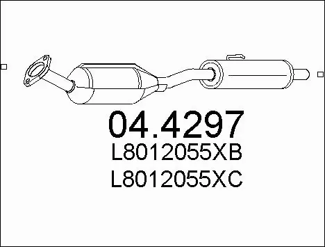 Catalytic Converter (04.4297)