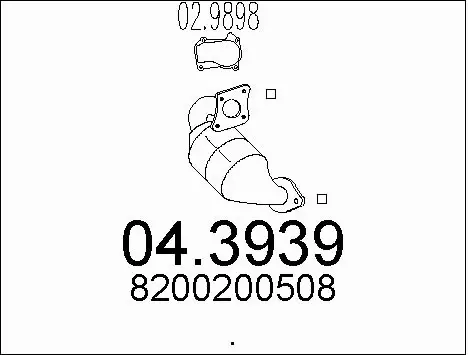 Catalytic Converter (04.3939)