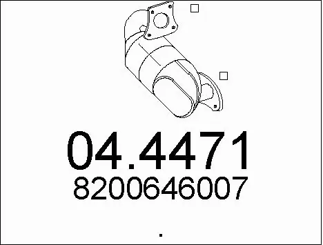 Catalytic Converter (04.4471)