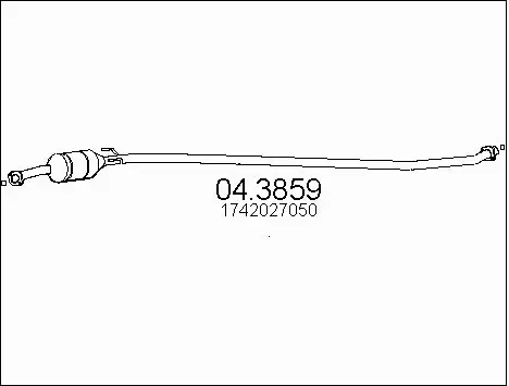 Catalytic Converter (04.3859)