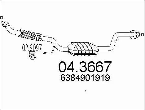 Catalytic Converter (04.3667)