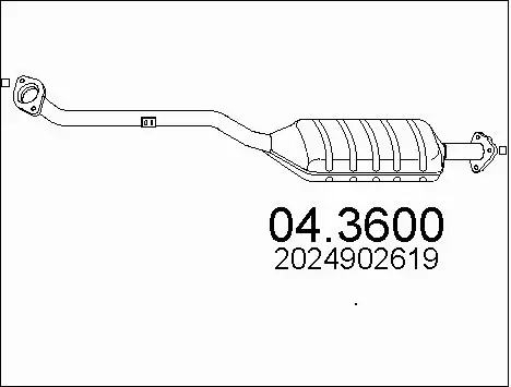 Catalytic Converter (04.3600)