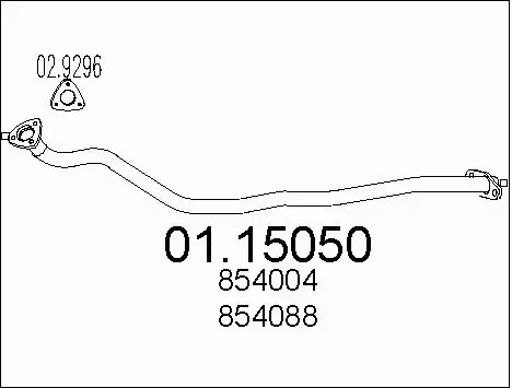 Exhaust Pipe (01.15050)