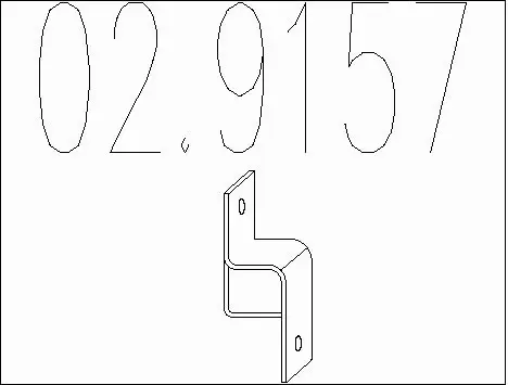 Rubber Buffer, muffler (02.9157)