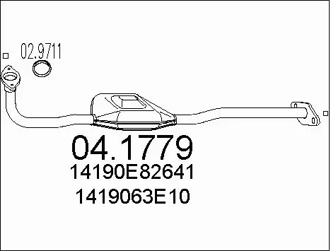 Catalytic Converter (04.1779)
