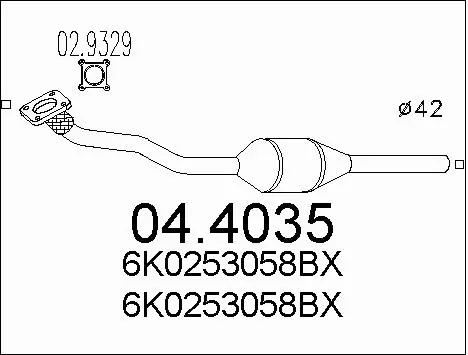 Catalytic Converter (04.4035)