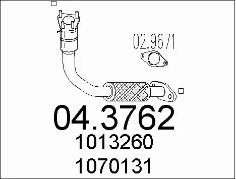 Catalytic Converter (04.3762)