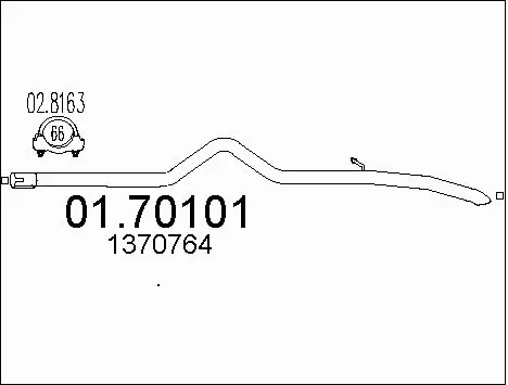 Exhaust Pipe (01.70101)