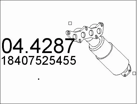 Catalytic Converter (04.4287)