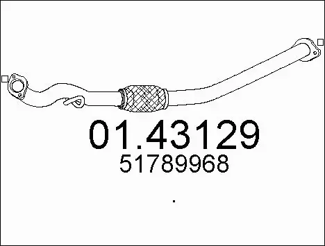 Exhaust Pipe (01.43129)