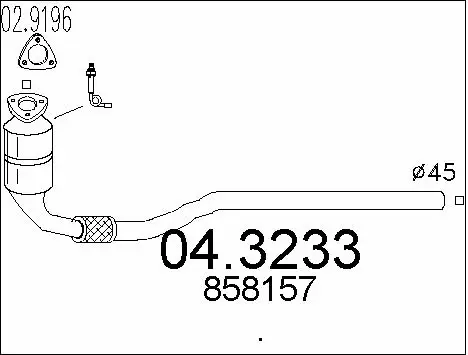 Catalytic Converter (04.3233)