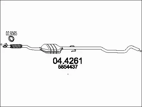 Catalytic Converter (04.4261)