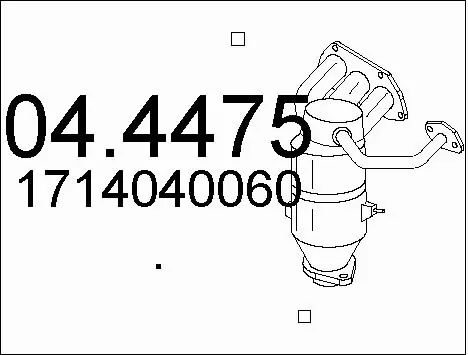 Catalytic Converter (04.4475)