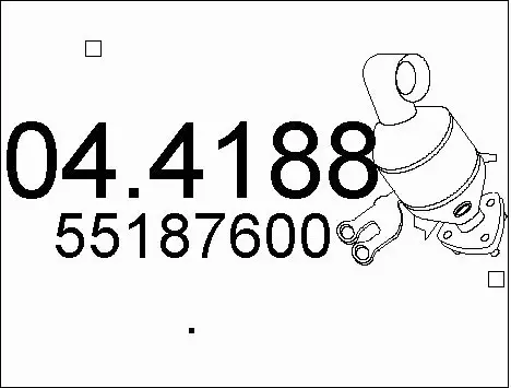 Catalytic Converter (04.4188)