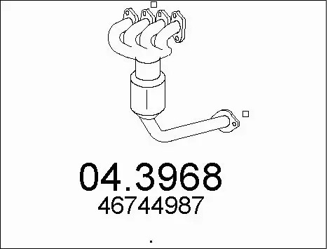 Catalytic Converter (04.3968)