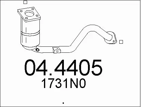 Catalytic Converter (04.4405)