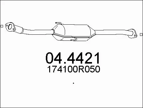 Catalytic Converter (04.4421)