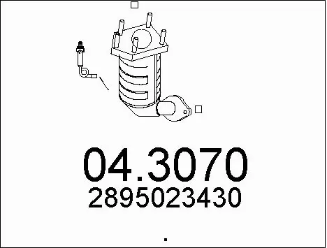 Catalytic Converter (04.3070)