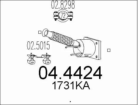Catalytic Converter (04.4424)