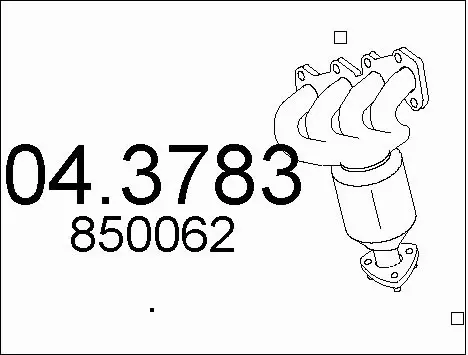 Catalytic Converter (04.3783)