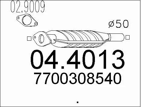 Catalytic Converter (04.4013)