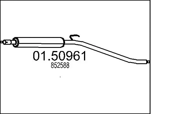 Centre Muffler (01.50961)