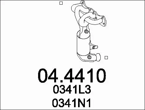 Catalytic Converter (04.4410)